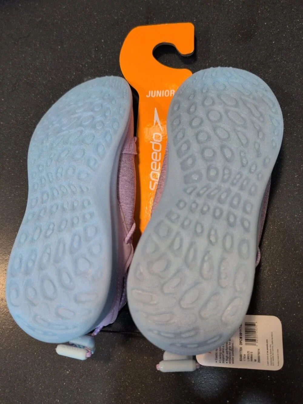 Speedo Junior WaterTrek Girls - Lilac/Hawaiian Breeze M 2-3, NWT